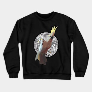 Snowball Dancing Cockatoo Crewneck Sweatshirt